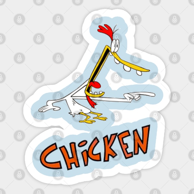 Chicken Sticker by Nene_Bee